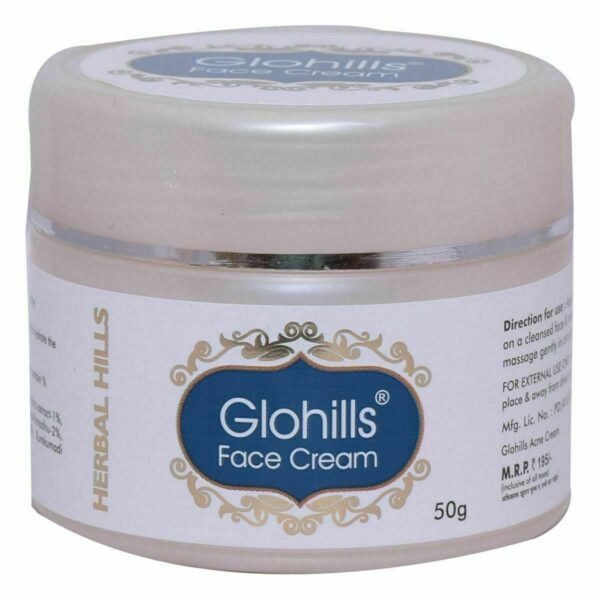 HERBAL HILLS GLOHILLS FACE CREAM – AYURVEDIC FACE CREAM – HEALTHY SKIN FAIRNESS
